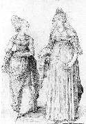 Albrecht Durer, Nuremberg and Venetian Women